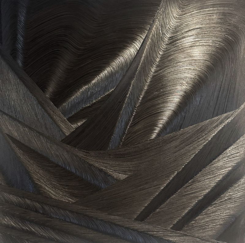 N°11 - Huile sur toile - 100x100 cm